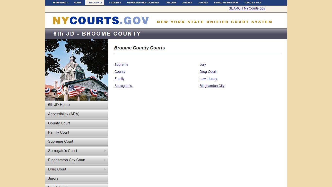 6th JD - Broome County Courts | NYCOURTS.GOV